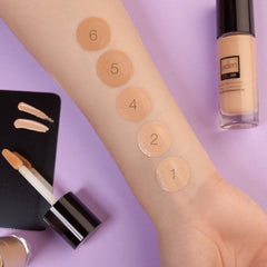 aden Fluid Foundation - Sweat & Water Proof Full Coverage (20ml, 01 Porcelain)
