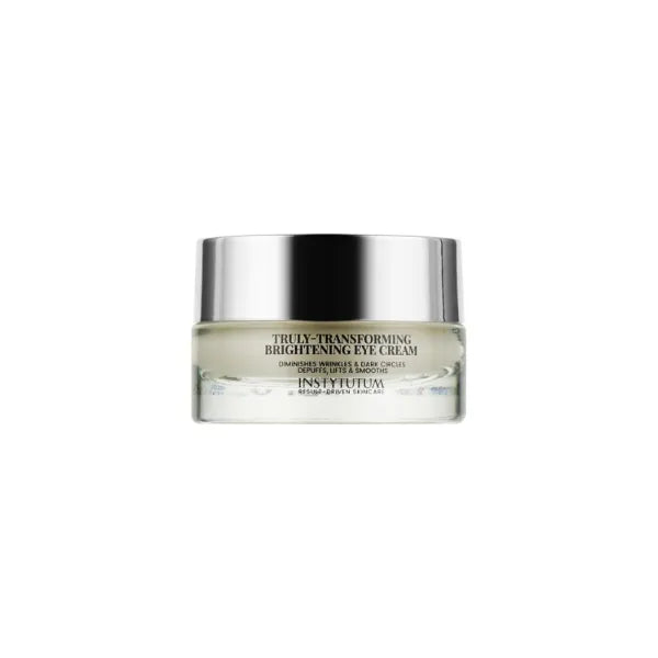 INSTYTUTUM Truly-Transforming Brightening Eye Cream, 0.5 oz, Anti-Aging Treatment for Dark Circles, Fine Lines, Puffiness