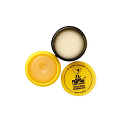 Dr. PawPaw Lip Scrub and Lip Balm Duo Vegan Lip Scrub Exfoliator and Hydrating Lip Balm with Pawpaw, Aloe, Olive and Castor Oils 0.55 oz
