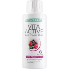 LR Health&Beauty Lifetakt Vita Active Rote Fruchte Care Women Men Drink Every Day Natural Treatment Red Fruit 150 ml.