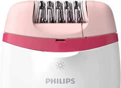 Philips Satinelle Essential Corded compact epilator BRE255/00, 2 Years Warranty