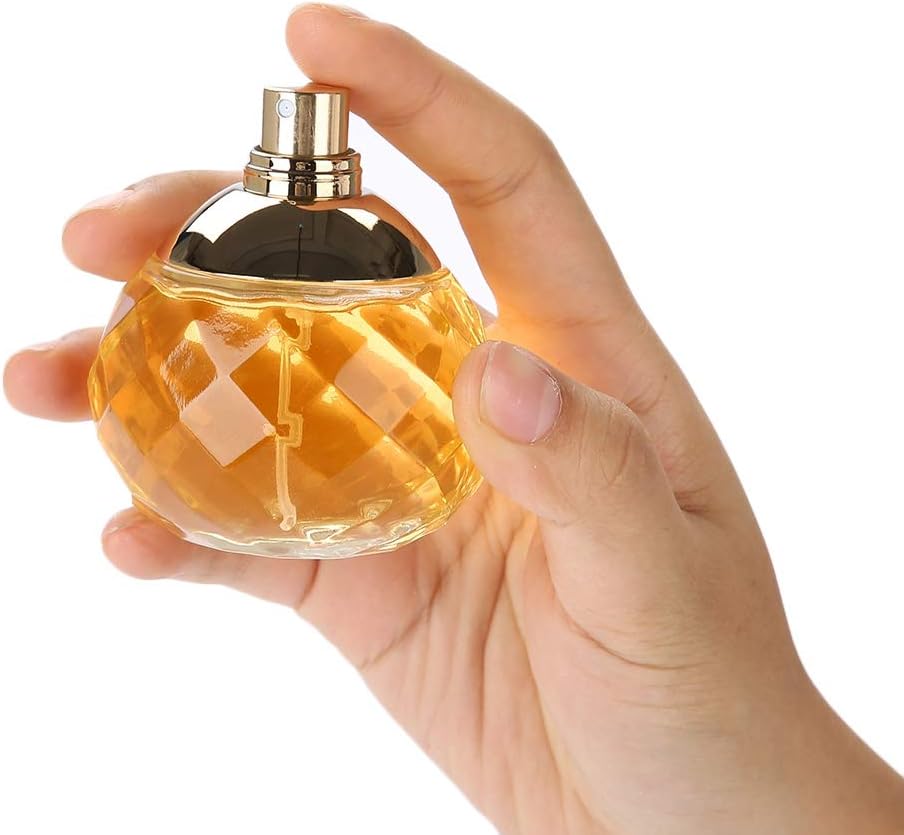 Eau de Toilette for Women, Fresh Perfume Long Lasting Flower Fruity Fragrance Female Perfume 60ml, Gold