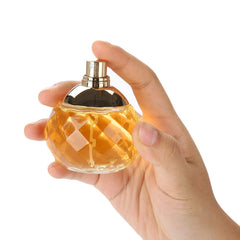 Eau de Toilette for Women, Fresh Perfume Long Lasting Flower Fruity Fragrance Female Perfume 60ml, Gold