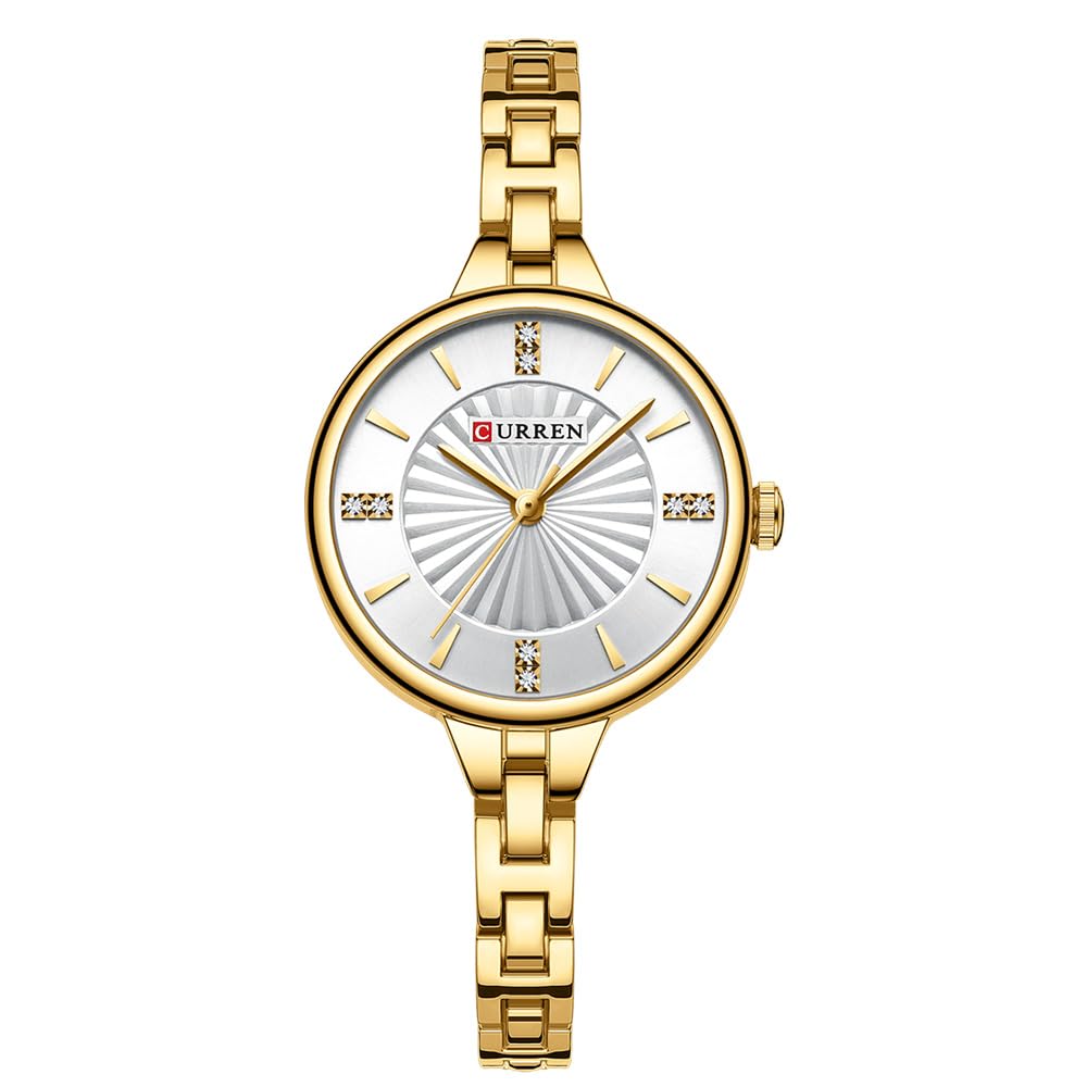 CURREN 9097 - GOLD WHITE