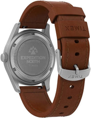 Timex 38 mm Expedition North Field Post Mechanical Eco-Friendly Leather Strap Watch