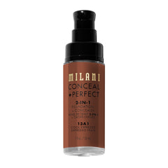 Milani Conceal + Perfect Liquid Foundation - Cool Espresso, 1 Fl. Oz.