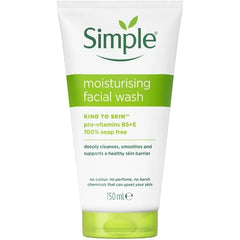 Simple Kind to Skin Moisturising Face Wash, 150 ml