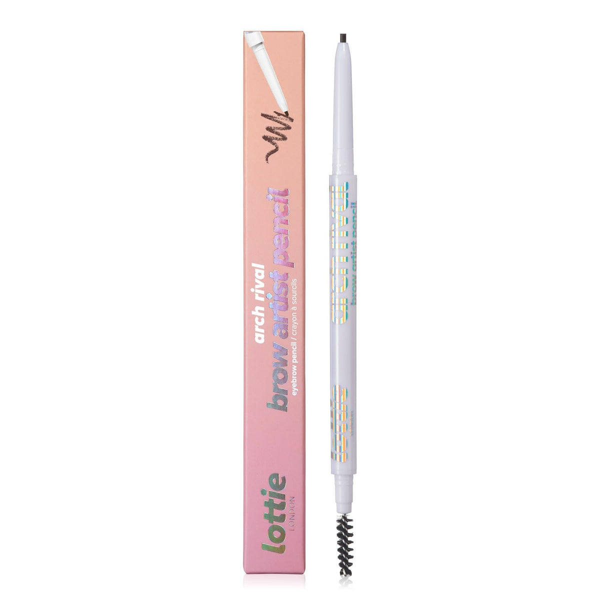 lottie LONDON Arch Rival - Brow Artist - Brown - Long wearing brow pencil
