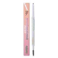 lottie LONDON Arch Rival - Brow Artist - Brown - Long wearing brow pencil