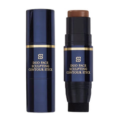 SIIA Cosmetics, Duo Face Sculpting Contour Bronzer Stick, Dual-Use Applicator for Perfect Sculpt & Blend, Natural Finish, .32 Ounce (Cocoa Brown)