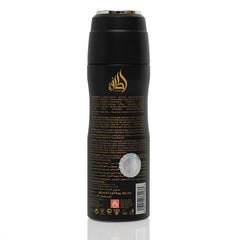 Lattafa Velvet Oud Deodorant Spray for Men 200 ml