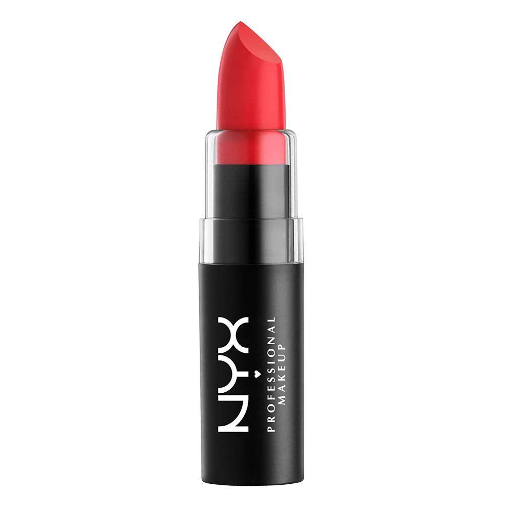 NYX Soft Matte Lipstick 1 Amsterdam Pure Red
