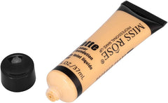 Full Coverage Liquid Foundation, Smoothing Makeup Base Concealer Foundation, Matte Wear Concealer Sun Block Cream, Minimizes Pores, Hides Wrinkles - Advanced Real Moisture Foundation (#5)