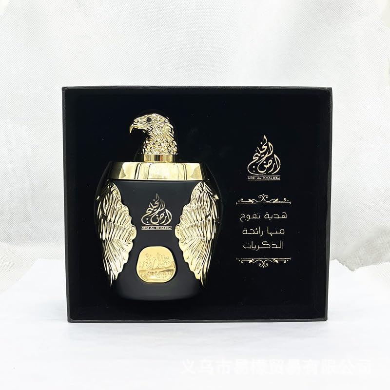 Arabian Golden Eagle - Long Lasting Luxury Perfume Scent - men's perfume Eau de Parfum Arab - For Men and Women - Arabian Scent - Inspired by the Eagle The King Of Birds - Perfume Gift Set - 100ml