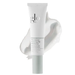 Glo Skin Beauty Microbiome Restoring PM Moisturizer – Oil-Free Night Gel-Cream for Acne-Prone Skin, Repairs Moisture Barrier & Reduces Pores, Fine Lines & Wrinkles