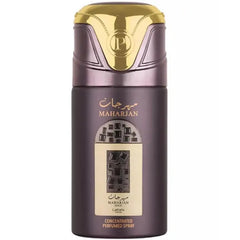 Lattafa Maharjan Gold Concentrated Perfumed Deodorant Spray For Unisex - 6.6 Ounce