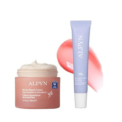 Alpyn Plump Perfectors Limited Edition Set 1.7 Fl Oz Barrier Cream +0.5 oz Plumping Lip Mask