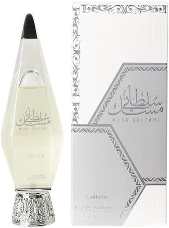 Lattafa Perfume Musk Sultani Long Lasting Musk Fragrance Imported Eau De Perfume 100 ml (Pack of 1)