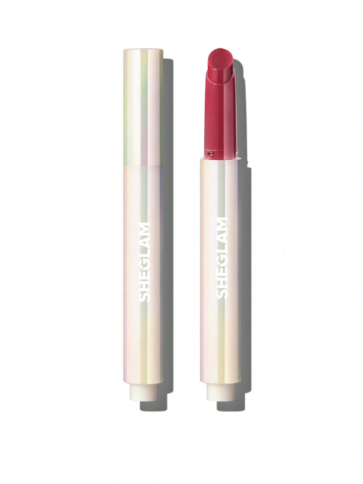 SHEGLAM Makeup - Pout-Perfect Shine Lip Plumper - Moisturizing Plumping Solid Lip Gloss Non-Stick Nourishing (Hot Stuff)