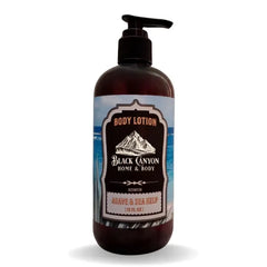 Black Canyon Home and Body Agave & Sea Kelp Scented Body Lotion with Lanolin and Jojoba Oil, Fresh Oceanic Citrus Woody Fragrance Moisturizer - 12 Oz