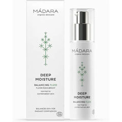 MÁDARA Organic Skincare Deep Moisture Fluid and Nourish Cream – 24-Hour Hydration, Lightweight & Soothing Care for Dry Skin, with Hyaluronic Acid and Plant Extracts, Vegan & Ecocert Certified