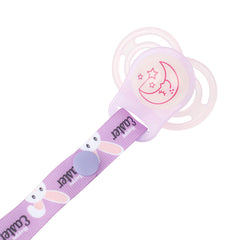 Azonee Silicone Dummy Clips Adapter, 6 pcs Baby Pacifier Chain with 6 pcs Adapters, Silicone Ring Adapter, Baby Pacifier Holder Soother Clip Chain Straps, Baby Teething Toys