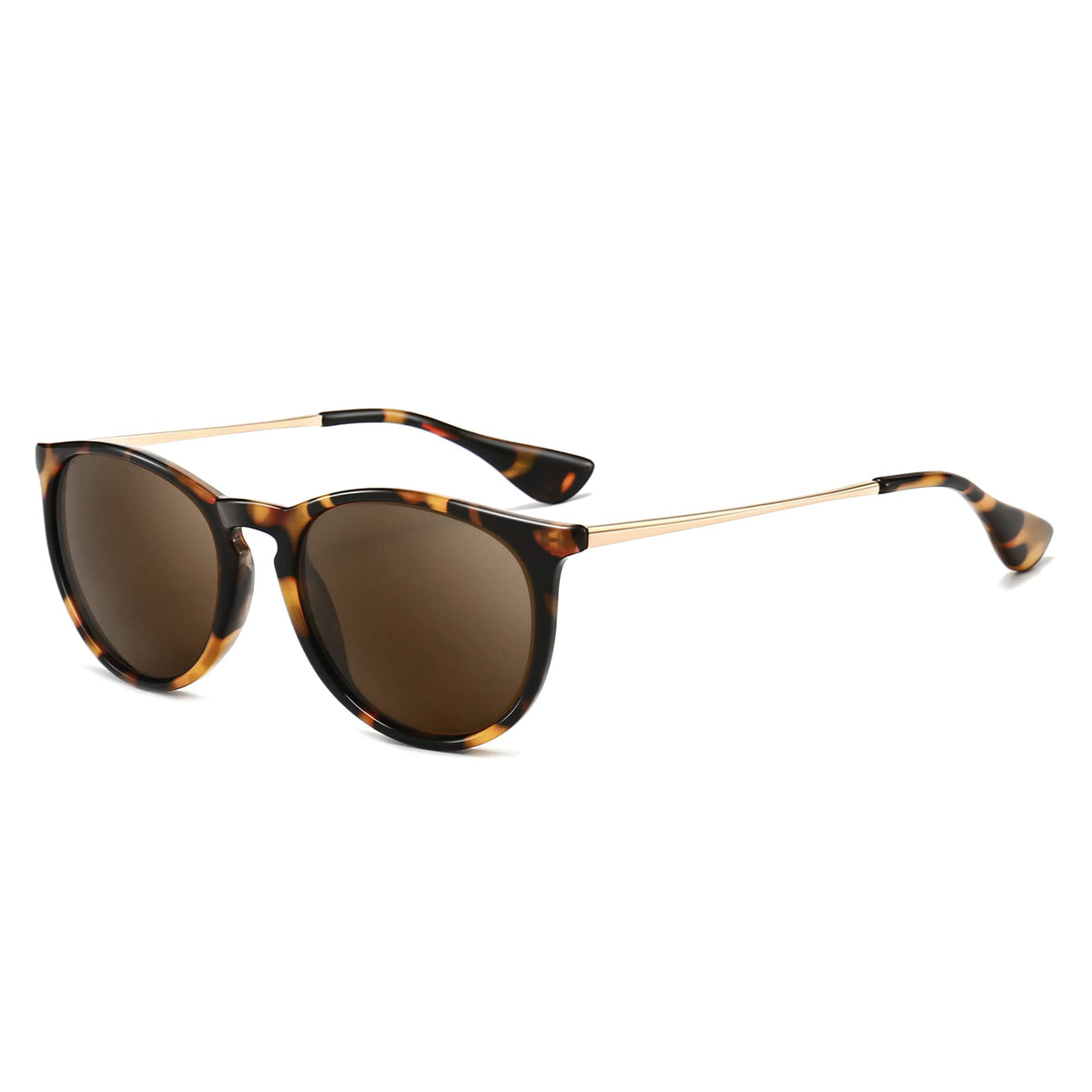 SUNGAIT Vintage Round Sunglasses for Women Men Classic Retro Designer Style