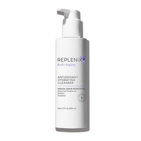 Replenix Antioxidant Hydrating Cleanser, Medical-Grade Gentle Face Wash for Dry & Mature Skin ( Full Size )
