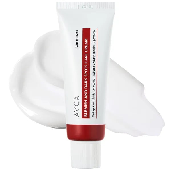 AVCA Age Guard Blemish And Dark Spot Care Cream - Korean Dark Spot Cream for Even Skin Tone and Skin Elasticity, Dark Spot Remover, Rapid Tone Repair (50ml/1.69fl.oz.)
