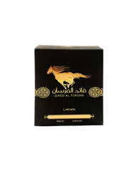 Lattafa Qaaed Al Fursan Perfume Long Lasting Imported Eau De Parfum for Men and Women 100 ml (Pack of 1)