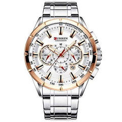 CURREN 8363 Fashion Men Watches With Stainless Steel Top Brand Luxury SportQuartz Men Watch