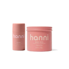 HANNI Fragrance Free Splash Salve & Fatty Moisturizer Stick Bundle for Sensitive Skin