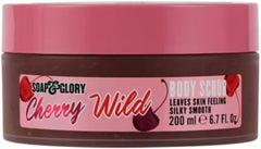 Soap & Glory Cherry Wild Body Scrub, 200ml, Silky Smooth