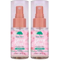 Tree Hut Mini Merry Mint Fragrance Mist, Refreshing Body Spray, Layer with Favorite Scents, Holiday Gift & Stocking Stuffer, Travel Size, 2 fl oz (Pack of 2)