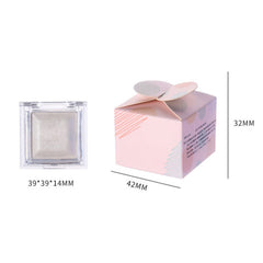 HWWGSH Highlighter Powder Palette, Shimmer Highlight Makeup, Face Illuminator Highlighter, Long Lasting Waterproof Bronzer Highlighter Powder