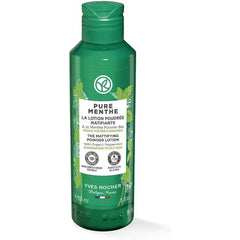 Yves Rocher Pure Menthe Matte Mint Lotion-Powder Oil-Control Toner with Botanical Mint Extract Women Men – 150ml / 5.07 flOz