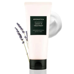 AROMATICA Replenishing Leave-in Conditioner Lavender & Patchouli, Perfect for Blow Out & Heat Protectant & Damaged hair for curly hair products - Silicone-Free, No-Wash Hair Treatment (5.0fl oz)