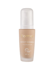 Flormar Perfect Coverage Foundation, 100 Light Ivory, 30 ml