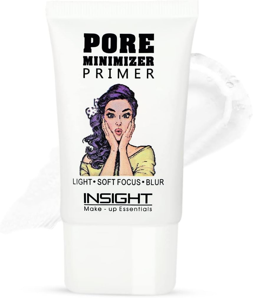 Insight Cosmetics Pore Mnimizer Primer |Primer For Face Makeup | Pores and Fine lines minimizer | Hydrating and moisturising | Infused with Aloe Vera | Silk Matte Finish (30 ml)