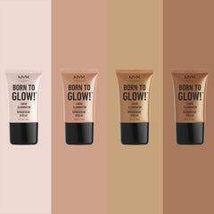 Nyx Professional MakEUp Born To Glow Liquid Illuminator, Sun Goddess 04