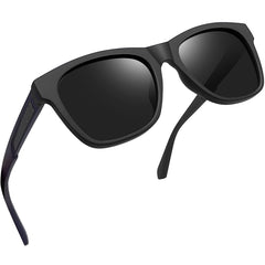 Joopin Square Polarized Sunglasses for Men Women, Classic Retro Sun Glasses UV400 Protection Driving Fishing