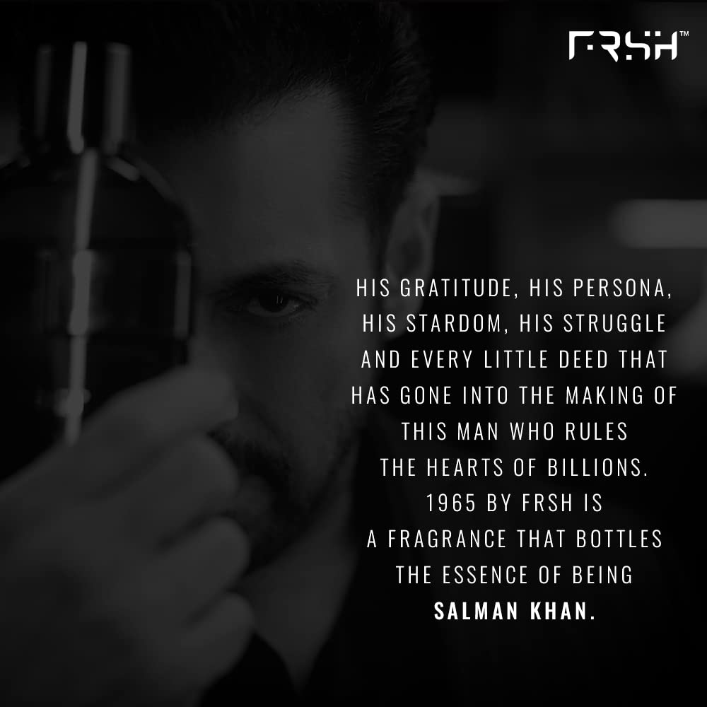 FRSH By Salman Khan 1965 Eau De Parfum Perfume for Men, 100ml