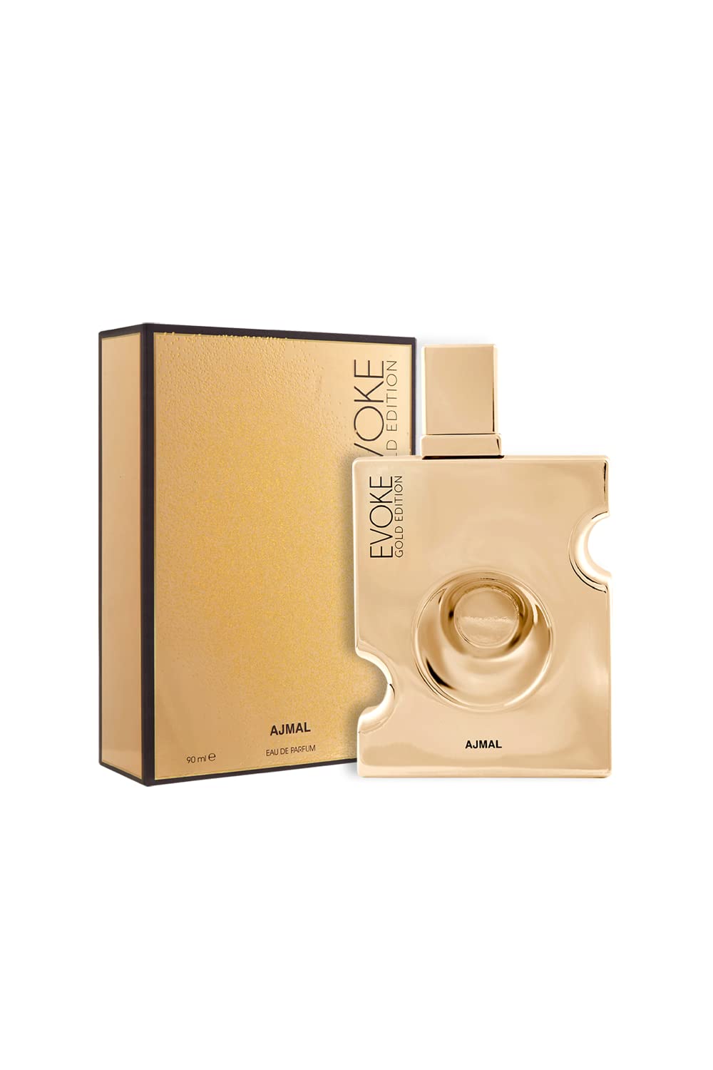 Ajmal Perfumes Evoke gold edition by Ajmal Perfumes for Men - Eau de Parfum, 90ml