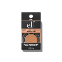 e.l.f. Putty Color-Correcting Eye Brightener, Under-eye Brightener & Primer Reduces Appearance Of Dark Circles, Vegan & Cruelty-Free, Medium/Tan