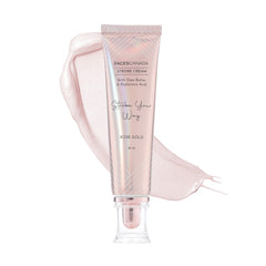 FACES CANADA Strobe Cream - Rose Gold, 30ml | Primer + Highlighter + Moisturizer | Shea Butter & Hyaluronic Acid | Intense Hydration | Flawless Radiant Dewy Skin | Illuminating & Glowing Makeup Base