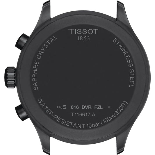 Tissot mens Chrono XL Stainless Steel Sport Watch Black T1166173709100