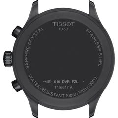 Tissot mens Chrono XL Stainless Steel Sport Watch Black T1166173709100