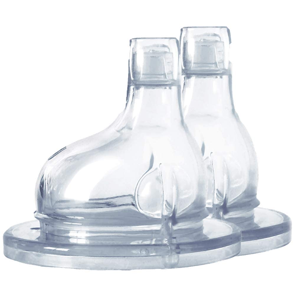 Pura Kiki XL Silicone Sipper Spout, 2/Pack (Plastic Free, NonToxic Certified, BPA Free)