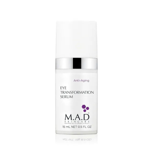 M.A.D Skincare Anti-Aging Eye Transformation Serum w/Multi-peptide Complex, 0.5 Fl Oz