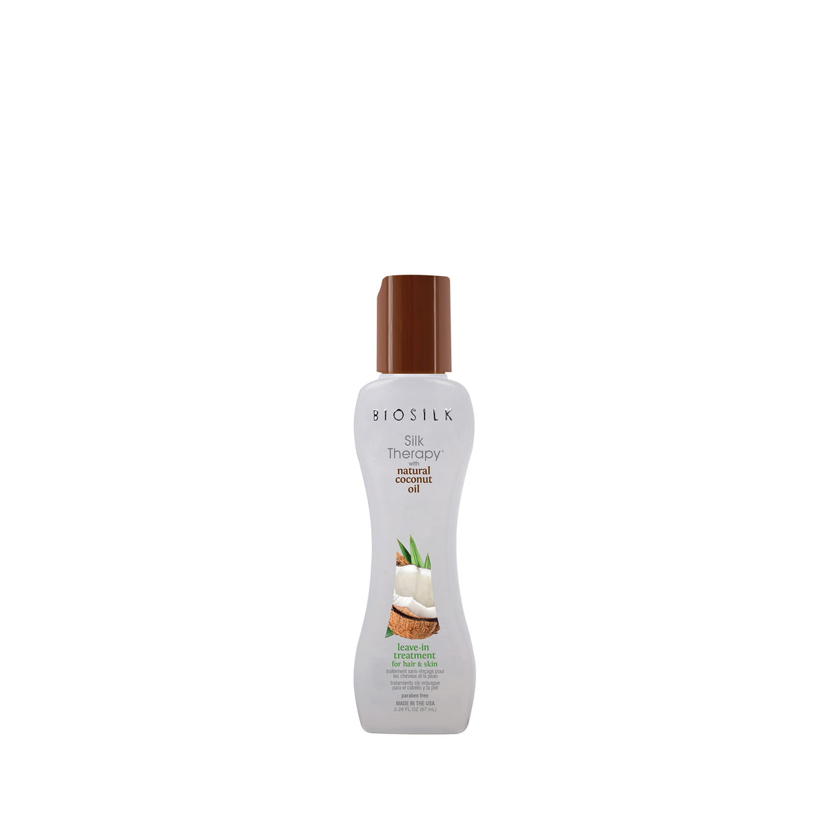 BioSilk Silk Therapy with Natural Coconut Oil | Paraben-Free Hair Serum | Natural Ingredients | 67ml